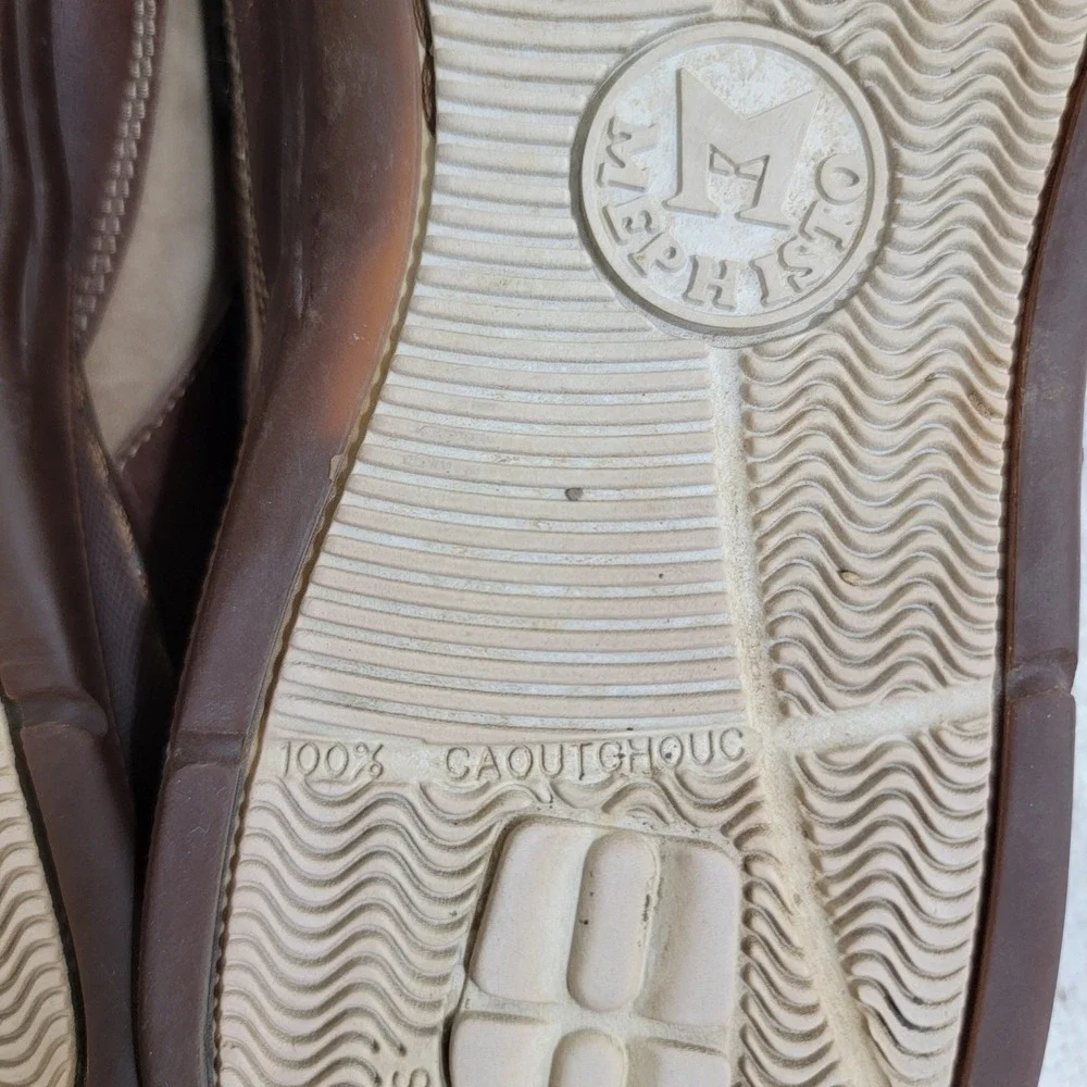 Mephisto Spinnaker Leather-Suede Two Tone Boat Shoes‎ Sz 10.5 US Air Relax